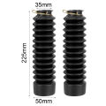 Gaiters Gators Boots Universal 2Pcs Front Fork Shock Absorber Dust Cover Motorcycle Dust Proof Sleeve Protector Damping.