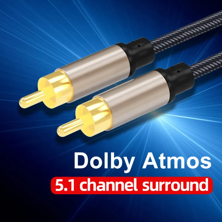 HiFi%205.1%20SPDIF%20Coaxial%20Cable%201m%201.5m%202m%203m%205m%208m%2010m%20Video%20Cable%20for%20TV%20Amplifier%20Speaker%20Soundbar%20-%20Image%203