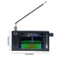 DSP SDR Radio Receiver Portable Shortwave Radio Rechargeable Shortwave AM FM DSP Radio with Headphone Antenna Jack for Hiking. 