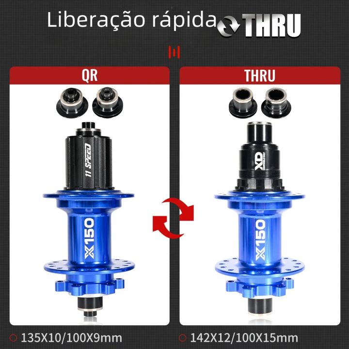 NanLio%20X150%20MTB%20Bike%20Hub%20%7C%20150%20Clicks%206%20Pawls%203%20Teeth%20Loud%20Sound%20%7C%20Sealed%20Bearings%2024/28/32/36H%20%7C%208%E2%80%9312%20Speed%20HG%20XD%20MS%20Compatible%20-%20Image%205