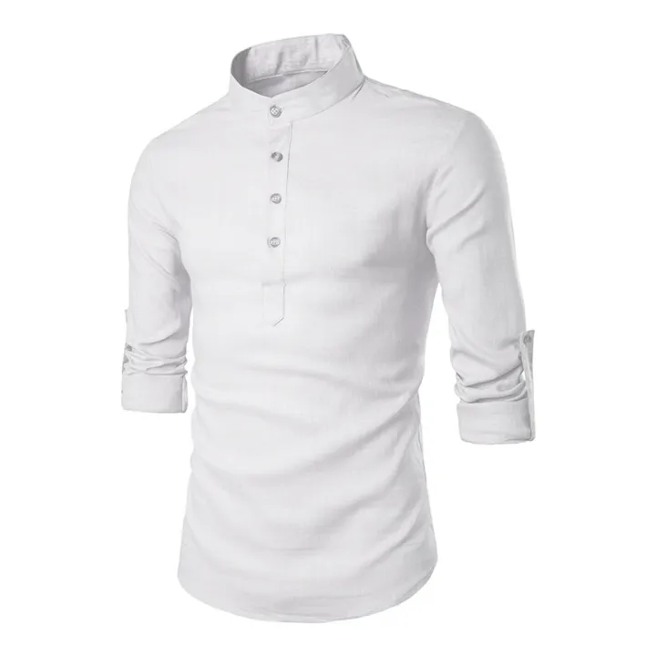 KB%20New%20Men's%20Casual%20Blouse%20Cotton%20Linen%20Shirt%20Loose%20Tops%20Long%20Sleeve%20Tee%20Shirt%20Spring%20Autumn%20Casual%20Handsome%20Men%20Shirts%20-%20Image%205