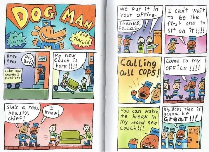 English%20cartoon%20children's%20book%20Dog%20Man%20series%20Detective%20Dog%20(optional%20book)%20hardcover%20adventure%20funny%20investigation%20long%20time%20reading%20unboring%20-%20Image%208