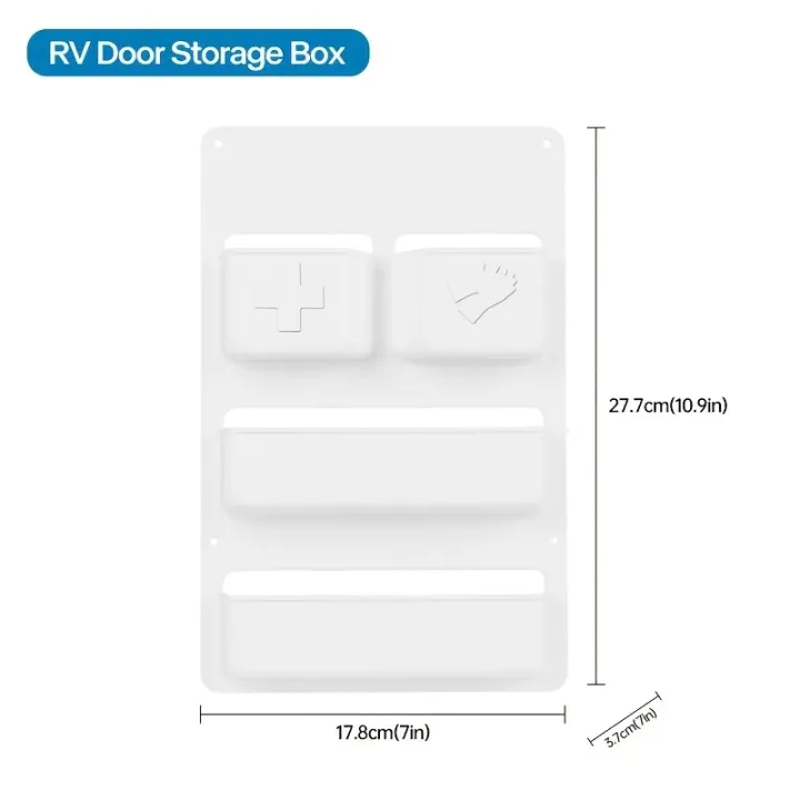 1PC%20RV%20Motorhome%20Caravan%20Toilet%20Compartment%20Door%20Storage%20Pocket%20For%20Kassett%20Shelf%20Box%20White%20-%20Image%203
