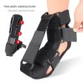 Plantar Fasciitis Night Splint Adjustable Sponge Padding Ankle Arch Support Stretch Boot Tendonitis Relief Foot Drop Brace.