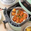 20pcs 3cm Diameter Air Fryer Tin Foil Tray Oil Absorbent Paper Oven Baking Aluminum Foil Bowl Oil Proof Grill Seafood Tools. 