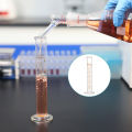 10ml Graduated Glass Measuring Cylinder 10ml  1 to 6 Pcs  | Heat & Chemical-Resistant Lab Glassware for Scientific Experiments, Liquid Measurement, Chemical Mixing, Industrial, Educational, Kitchen & DIY Use. 
