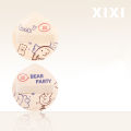 Xixi Makeup Sponge Soft Does Not Fade Both Wet and Dry for Perfect Foundation Fashionable Powder Puff. 