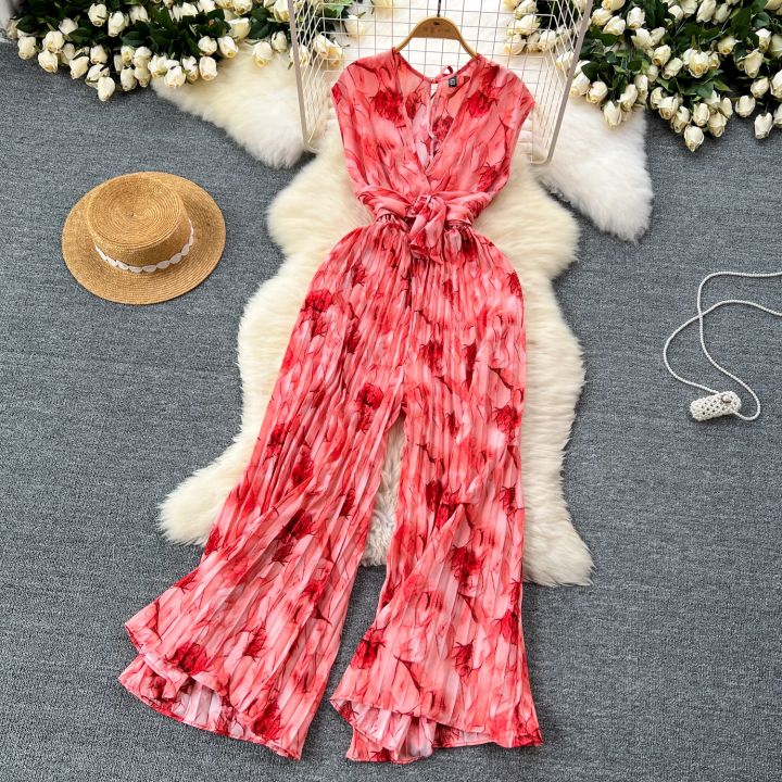 Summer%20Elegant%20Women%20Abstract%20Print%20Jumpsuit%20Chic%20Streetwear%20Wide%20Leg%20Romper%20Mujer%20V%20Neck%20Bodycon%20Sleeveless%20High%20Jumps%20-%20Image%205