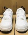 Nike Air Force One for boys/girls unisex Plain White Sneaker. 