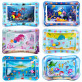 Baby Water Play Mat Inflatable Cushion PVC Infant Tummy Time Toddler Water Pad For Kids Early Education Developing Activity Toys. 