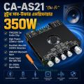 AS21 220W*2+350W 2.1 Channel TPA3255 16V-38V DC Bluetooth Digital Power Amplifier Board Module High and Low Tone Subwoofer Audio APP Similar ZK-AS21 CA-AS21.