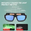 Automatic Darkening Dimming Welding Glasses Anti-glare Argon Arc Welding Glasses Welder Eye Protection Goggles Tools. 