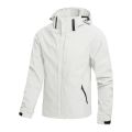 Men's Outdoor Waterproof Raincoat Lightweight Raincoat with Hood streetwear Hiking Windproof Jacket Climbing Outdoor Jackets.