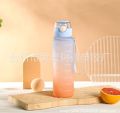 700ml water bottle | 700ml Gradient Sports Water Bottle Cute Frosted Cup with Straws for Female Girls Gift Beauty Camping Tour Sport Water Bottle | water bottle. 