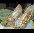 bridal shoes. 