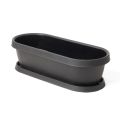 72cm Diameter,20cm Height Phoenix GRO flower pot With Tray,XL,High Quality Plastic,No break,Attactive pot for Town home Gardening,available with tray for collect remaining water,more power and look for your home Gardens. 