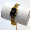 Trendy Fashion Exquisite ellipse steel strip Bracelet for women's girl gift Jewelry by Gleam&Grace. 