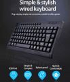 Banda K1000 Multimedia Ultra Thin Mini Wired Notebook Keyboard for PC Laptop Windows. 