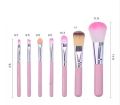 Hello Kitty 7 Pieces Brush Set, Mini Makeup Brush Set With Box. 