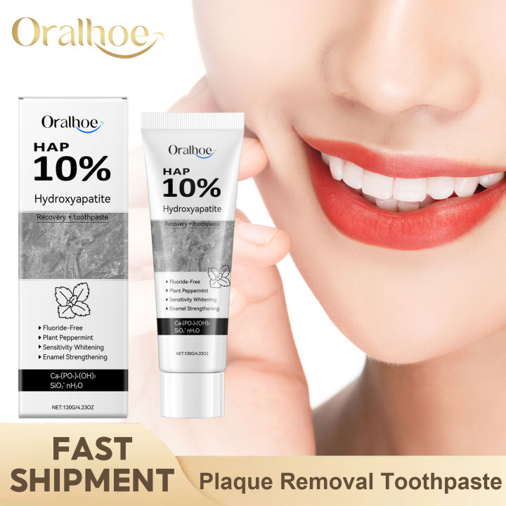 Teeth Toothpaste Enamel Repair Oral Hygiene Cleaning Stain Removal Fresh Breath Hydroxyapatite Brightening Toothpaste