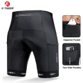 X-TIGER Men Cycling Shorts with Back Pocket 5D Gel Padded Bike Shorts for Men Mountain Road Biking Riding Half Pants Tights.