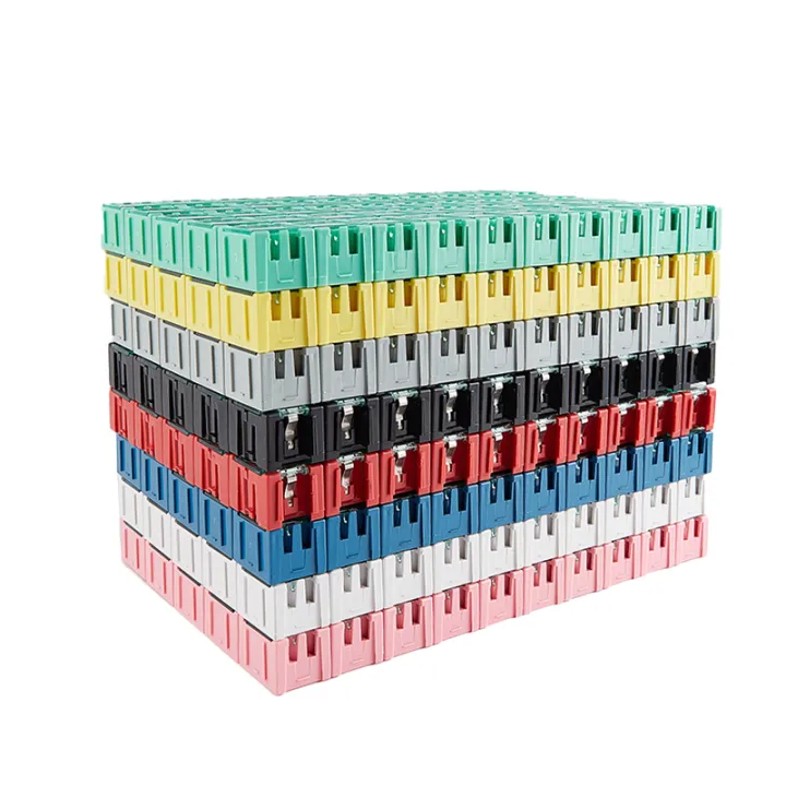 50Pcs/Set%20SMD%20SMT%20Electronic%20Component%20Container%20Mini%20Storage%20Boxes%20kit%20desk%20organizer%20-%20Image%202