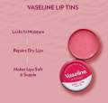 Vaseline Lip Therapy Rossy Lips 20g 1pcs - Authentic Rose Flavour Lip Balm. 
