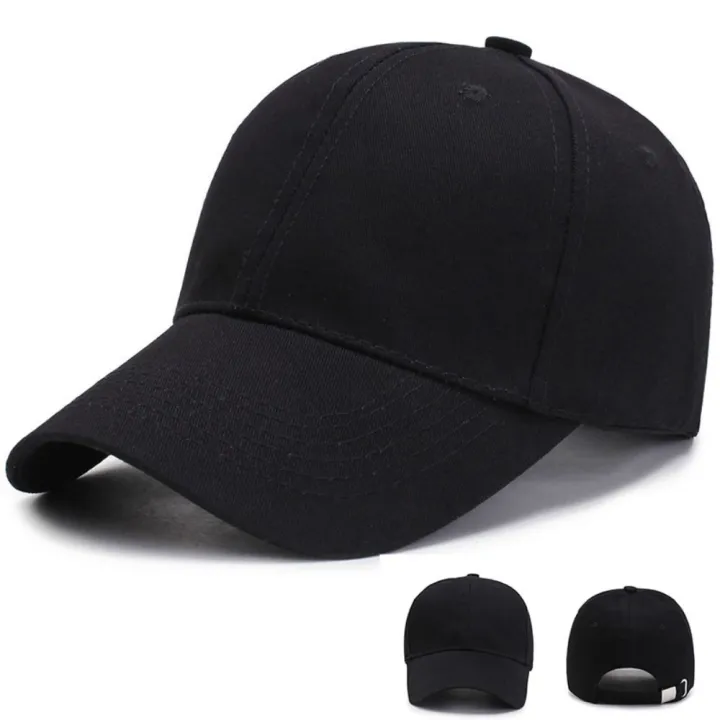 Baseball%20Caps%20Black%20for%20Mens%20Women%20Sports%20Cap%20Adjustable%20Cotton%20Baseball%20Cap%20Casual%20Summer%20Hat%20-%20Image%202
