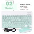 2027 Super New Hebrew/English Portable 10 inch Wireless Keyboard and Keyboard set For iPad  Tablet Laptop IOS Android. 