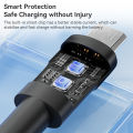 Toocki 2.4A Micro USB Cable for  Redmi Fast Charging PD Quick Charge Micro Cable for Fan Earphone Charger USB Data Cord. 