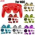 JCD 1set For Gamecube NGC Game Controller Electroplating Button Keys ABXY Z Keypads L R Buttons Replacement Accessories.