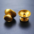 JCD 2pcs Aluminum Metal 3D Analog Joystick Thumb Stick Grip Cap Replacement Buttons For PS4 Slim/Pro/Xbox One Slim Controller.