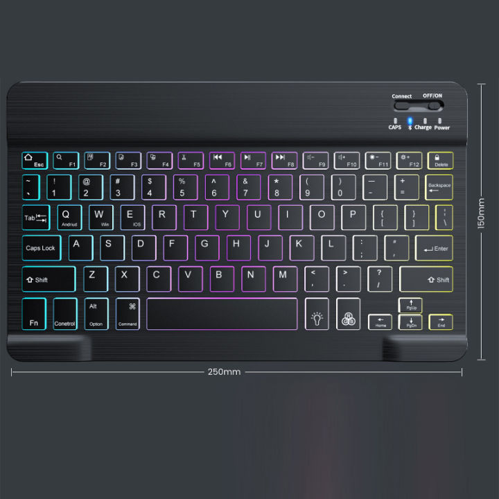 Backlit%20Led%20Keyboard%2010%20inch%20Wireless%20Rechargeable%20Keypads%20for%20iPad%20Tablet%20Phone%20PC%20Magnet%20Bluetooth%20Keyboard%20with%20Mouse%20-%20Image%205