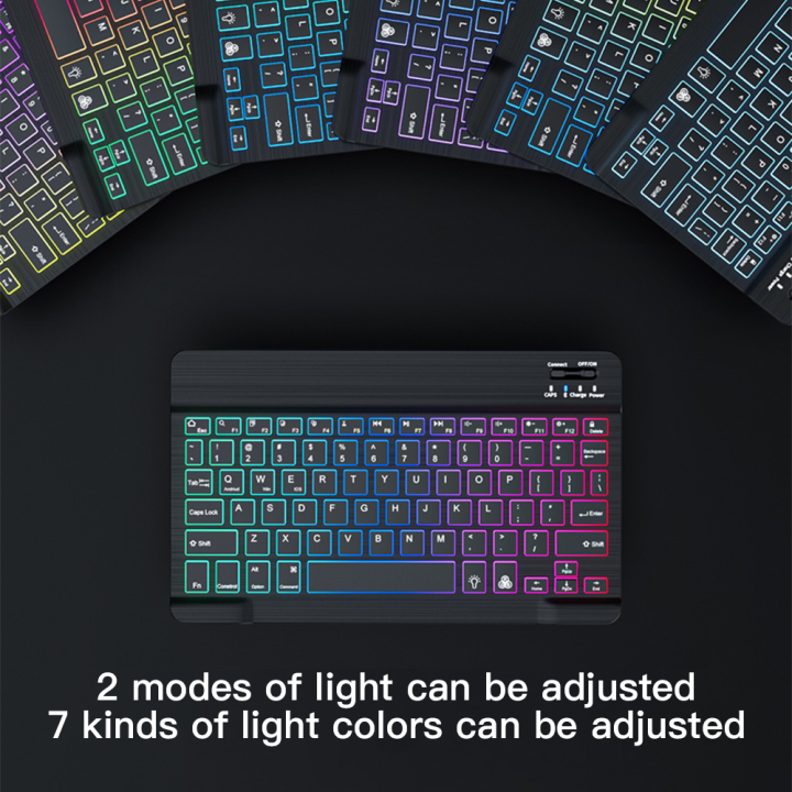 Backlit%20Backlight%20Bluetooth%20Keyboard%20And%20Mouse%20For%20Ipad%20Wireless%20Teclado%20For%20iOS%20Android%20Windows%20Rechargeable%2010%20Inches%20Devices%20-%20Image%204