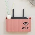 Wireless Wifi Router Shelf, Wall-mounted Cable Power Bracket Organizer, Router Wall Hanging Rack. 