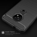 Mobile phone accessoires for Nokia 7.2 & 6.2 Brushed Texture Carbon Fiber TPU Protective Case. 