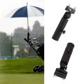 Universal Golf Cart Umbrella Holder Adjustable Golf Trolley Umbrella Stand Clip Buggy Baby Pram Wheelchair Umbrella Bracket.