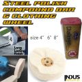Buffing polishing compound  & wheel. 