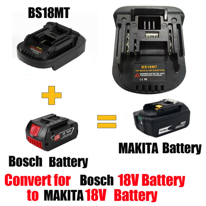 Battery Adapter Converter USB BS18MT For Bosch 18V... - Grandado
