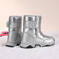 Winter Children's Cotton Boots, Insulated and Warm Snow Boots, Anti-slip and Durable Outdoor Boots. 