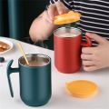 500ml Coffee Cup Large Capacity 304 Stainless Steel Mug With Lid Coffee Milk Cup Tea Coffee Mug Gift For Kitchen. 