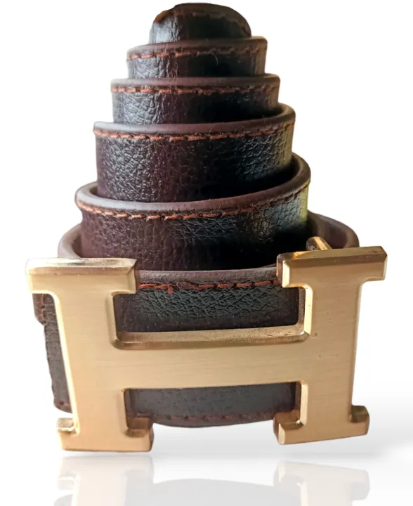 Pure%20original%20Leather%20Belt%20with%20Brand%20Buckle%20-%20Image%202