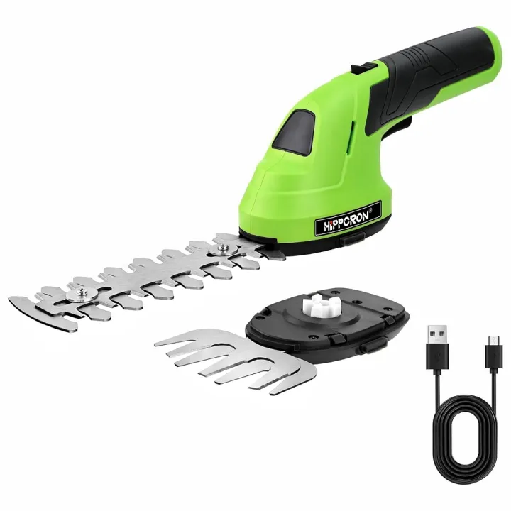 HIPPCRON%202%20in%201%20Portable%20Hedge%20Trimmer%20Cordless%20Handheld%20Mower%20Home%20Garden%20Rechargeable%20Mower%20An%20%20for%20Husband%20and%20Father%20-%20Image%207