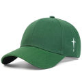 Unisex Side Cross Embroidery Baseball Caps Spring and Autumn Outdoor Adjustable Casual Hats Sunscreen Hat.