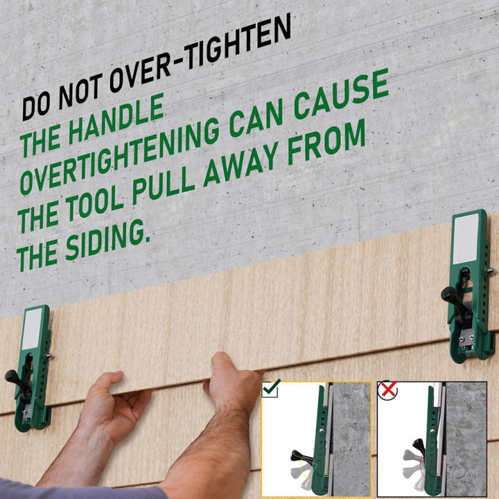 2pcs%20Siding%20Mounting%20Kit%205/16inch%20Fiber%20Cement%20Siding%20Installation%20Tool%20Adjustable%20Wallboard%20Clamping%20Tools%20for%20Home%20Exterior%20-%20Image%205
