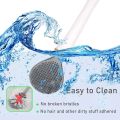 Long Handle Toilet Brush Mild Material Wall Mounted Easy Cleaning Bathroom Toilet Brush. 
