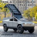 1:24 Scale tesla CYBERTRUCK camping RV Alloy diecast Toy Model with Sound, Light & Spring. 