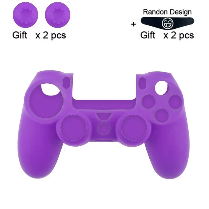 DATA%20FROG%20Anti-Slip%20Silicone%20Protective%20Case%20For%20PS4%20Controller%20Soft%20Cover%20For%20PS4%20/%20PS4%20Pro%20/%20PS4%20Slim%20Gamepad%20-%20Image%203