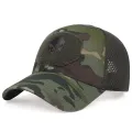 Unisex Skull Embroidered Top with Patch Breathable Baseball Caps Spring and Autumn Outdoor Adjustable Casual Hat Sunscreen Hat. 