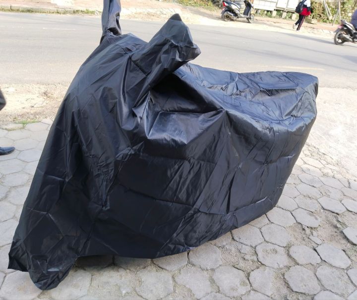 Universal Bike cover for all bikes n scooters | Inside silver coating |